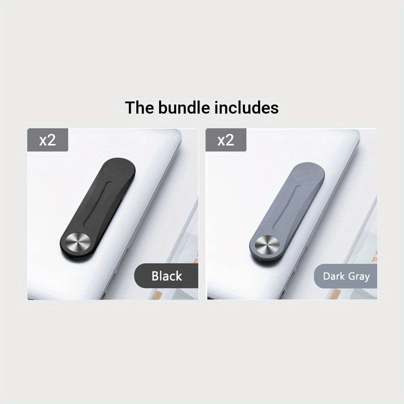 3pcs Magnetic Ring Laptop Screen Support Holder Dual Monitor