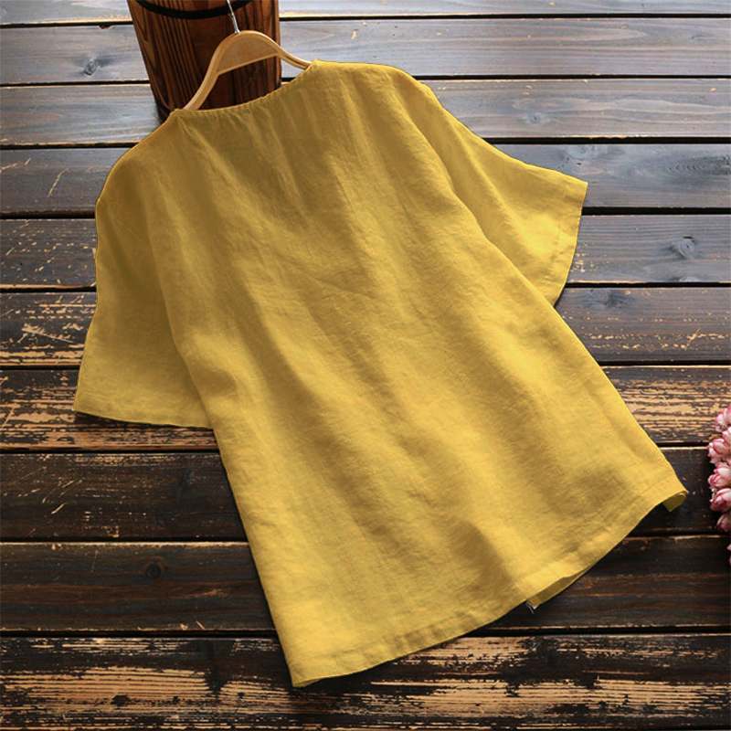 Breeze Into Summer Style ā Casual Printed Shirt Tops