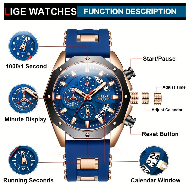New Fashion Men's Chronograph Watch