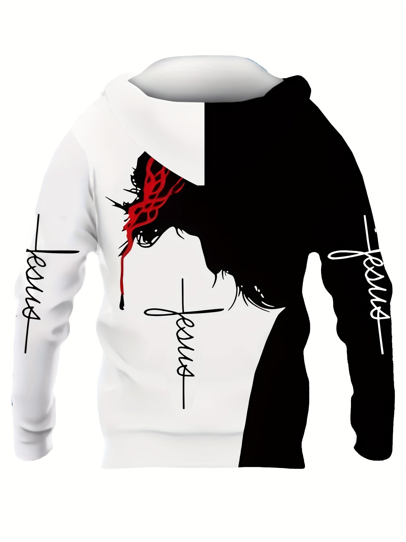 Men's 3D Printed Casual Sportswear Set – Hoodie & Joggers