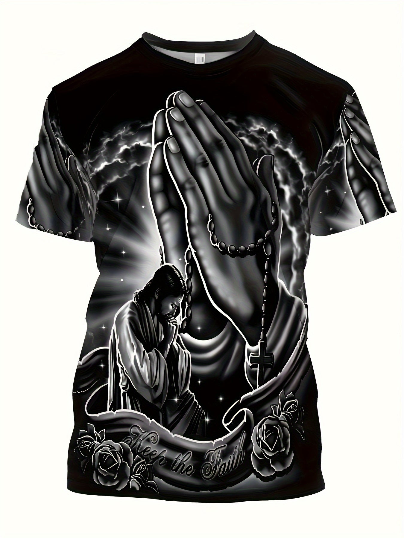 Men's Casual Crew Neck T-Shirt – Light Luxury Summer Essential
