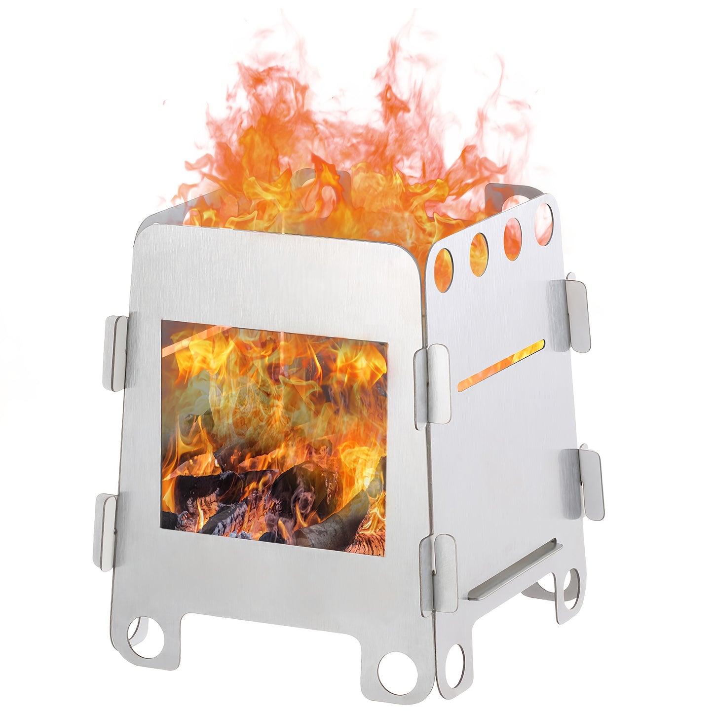Portable Firewood Burning Camping Stove