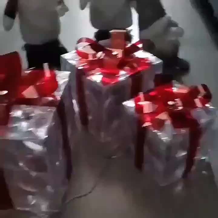 Three Sets of Christmas Luminous and Exquisite Decorative Lights