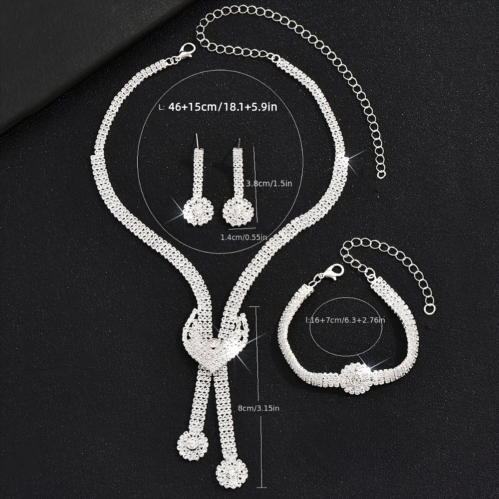 4-Piece Elegant Jewelry Set