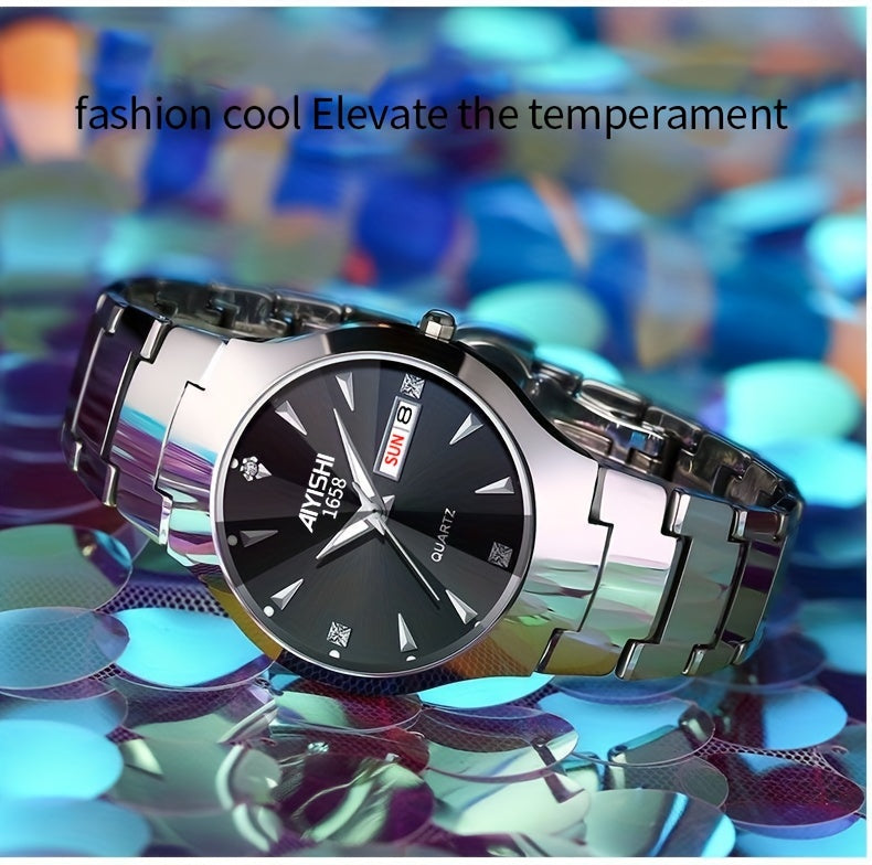 Luminous Double Date Watch