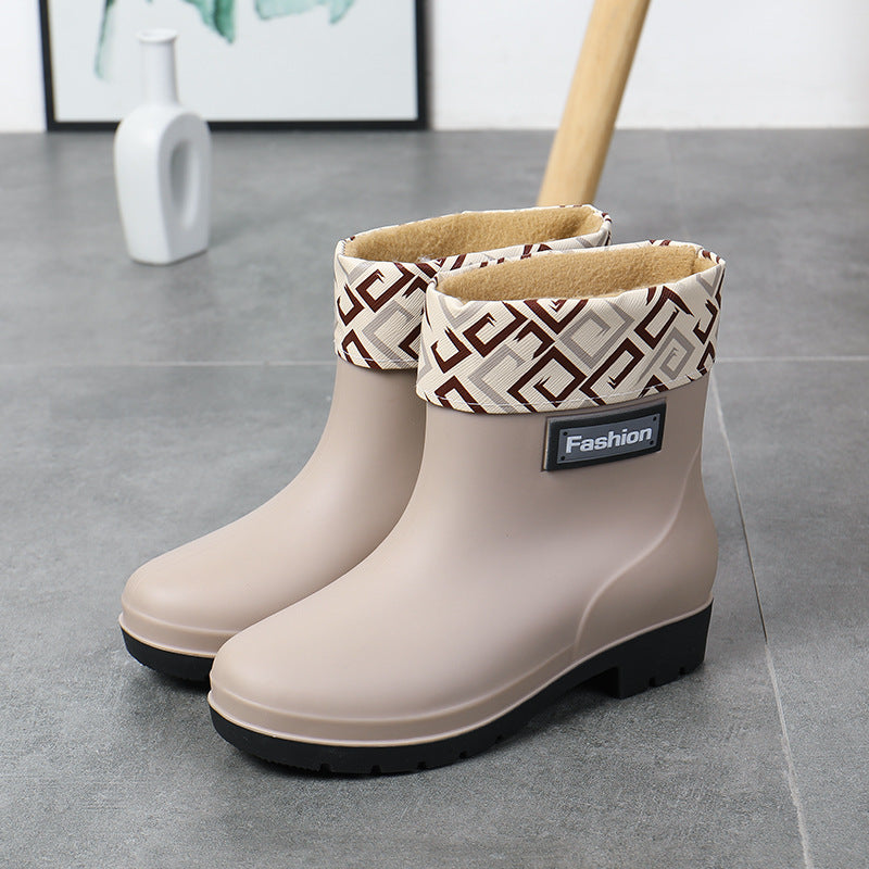 Fashionable & Functional Women's Mid-Calf Rain Boots
