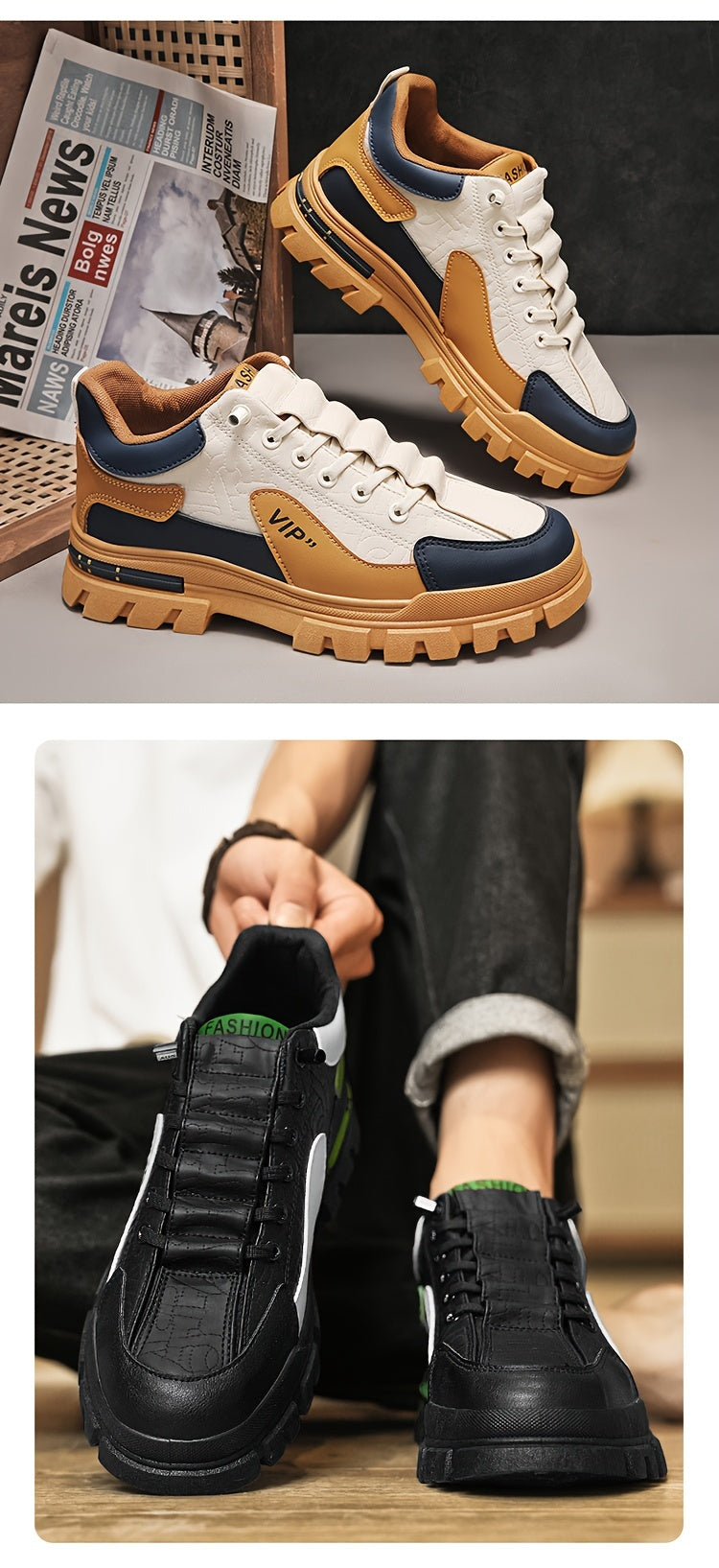Men’s Casual Slip-On Sneakers