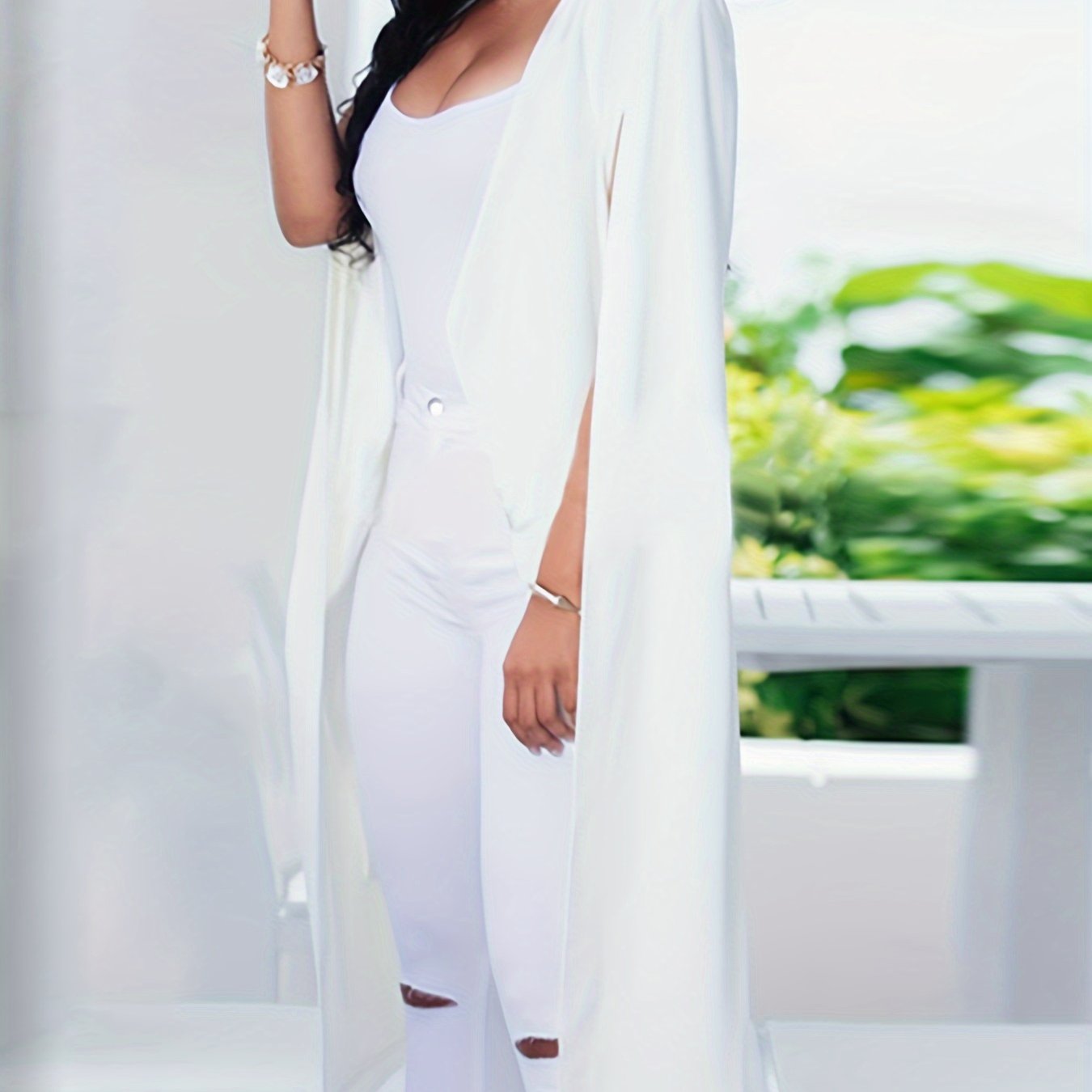 Women's Chic Sleeveless Blazer
