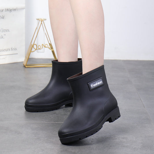 Fashionable & Functional Women's Mid-Calf Rain Boots