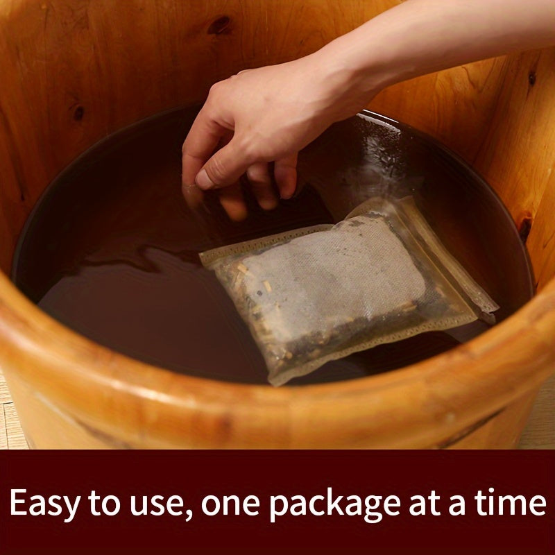 8pcs Herbal Foot Soak Bags – Natural Deep Cleansing & Relaxing Spa for Tired Feet