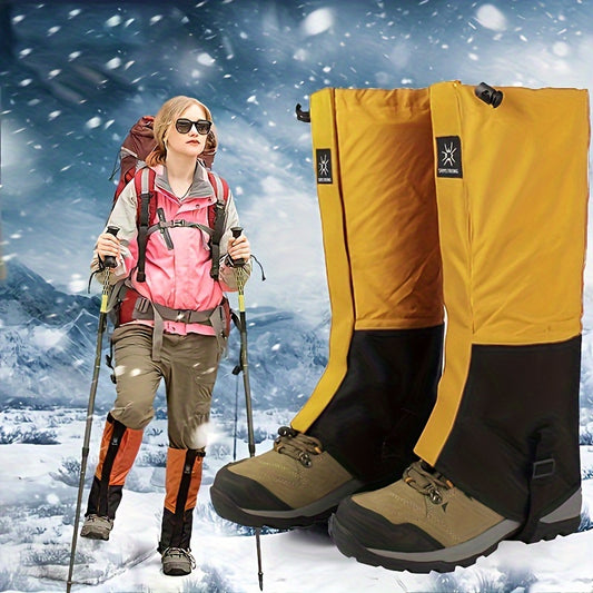 Waterproof Snow proof Leg Gaiters – Ultimate Ankle & Lower Leg Protection for Winter Adventures