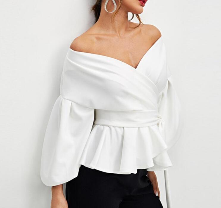 Women's Sexy Bowknot Shirt – Elegant & Alluring