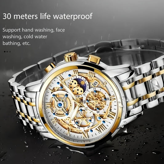 LIGE Luxury Business Men's Watch