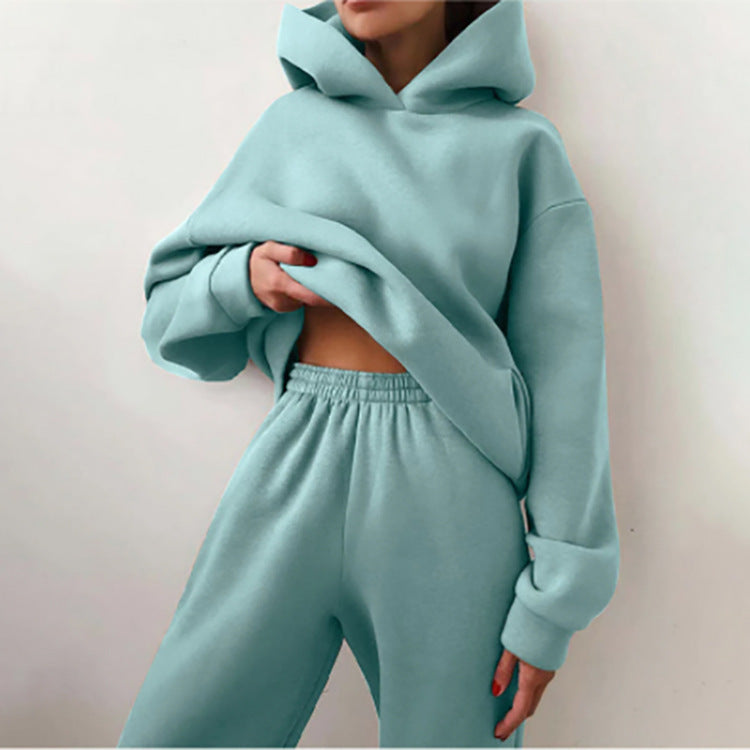 Women's Spring Hooded Set