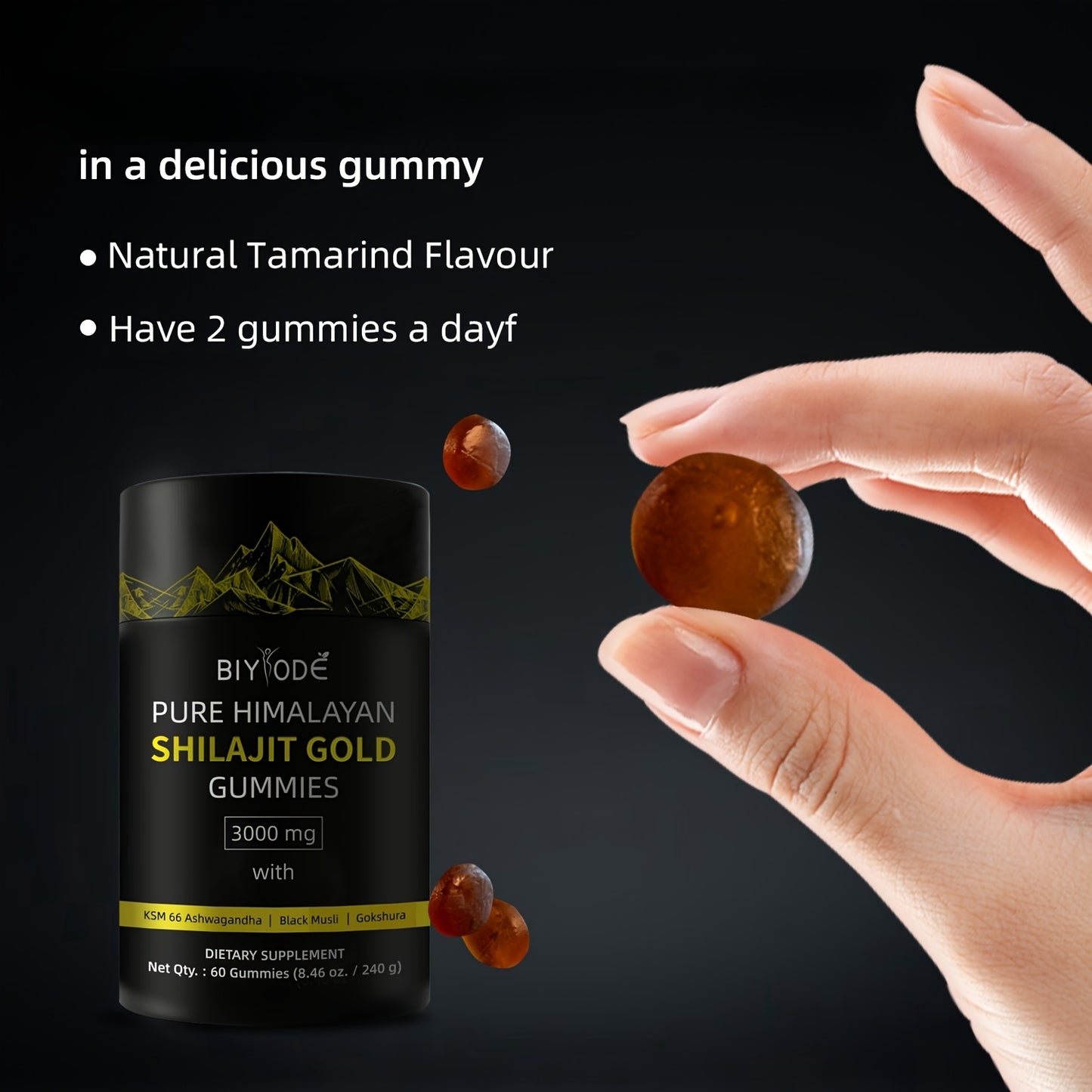 Minerals Pure Shilajit Gummies