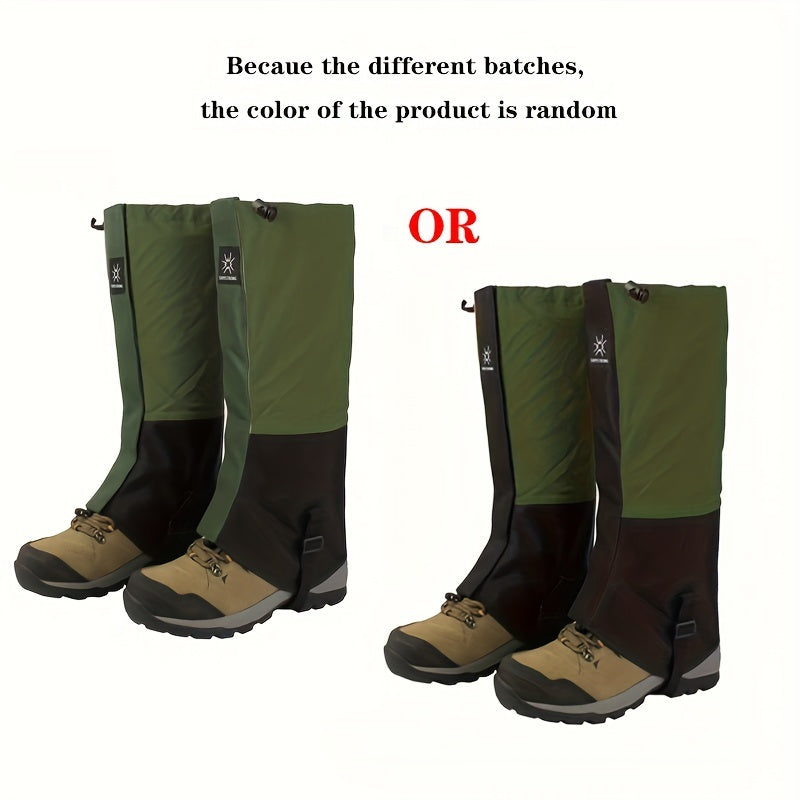 Waterproof Snow proof Leg Gaiters – Ultimate Ankle & Lower Leg Protection for Winter Adventures