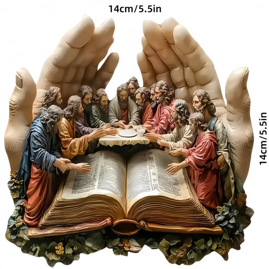 Beautiful Handmade Last Supper PVC Art Stickers — High Quality & Durable