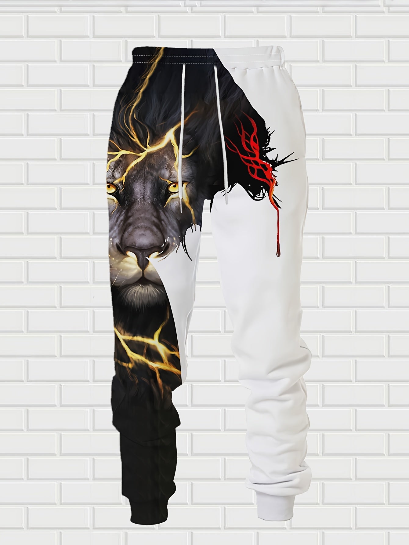 3D Printed Men's Casual Fashion Hoodie Set