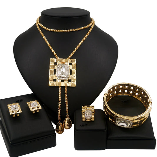 Jewelry Sets for Women – African Fashion Gemstone Bijoux