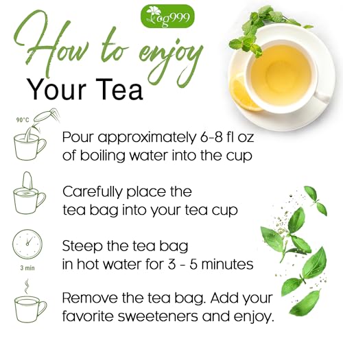 FreshDrinkUS Anti-Inflammatory Superfood Duo, Turmeric Ginger Cinnamon & Moringa Leaf Herbal Tea Bags, 100% Natural & Pure Roots and Leaves, Eco-Conscious Tea Bags, No Sugar, No Caffeine, No Gluten, Vegan – Herbal Beverage