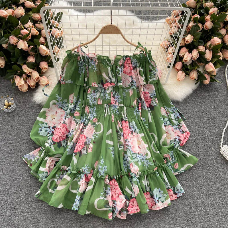 Summer Chic Floral Off-Shoulder Jumpsuit