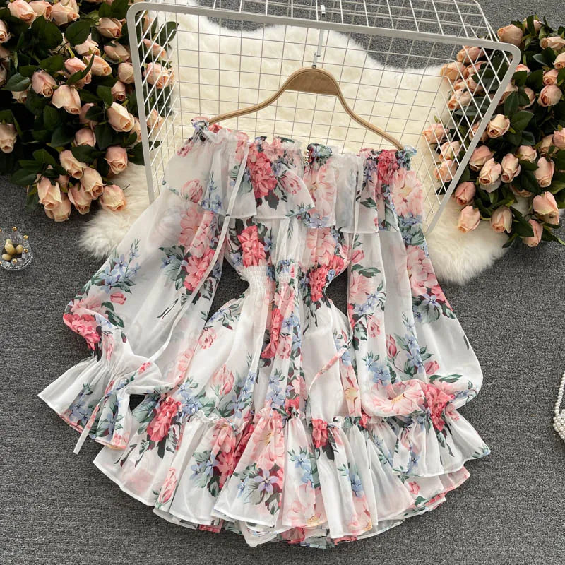 Summer Chic Floral Off-Shoulder Jumpsuit