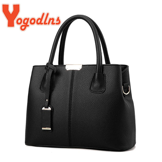 Luxury Designer-Inspired Women’s Leather Handbag