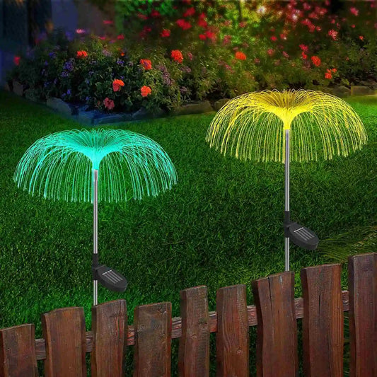 New Solar Jellyfish Light – Colorful LED Outdoor Garden Landscape Decoration