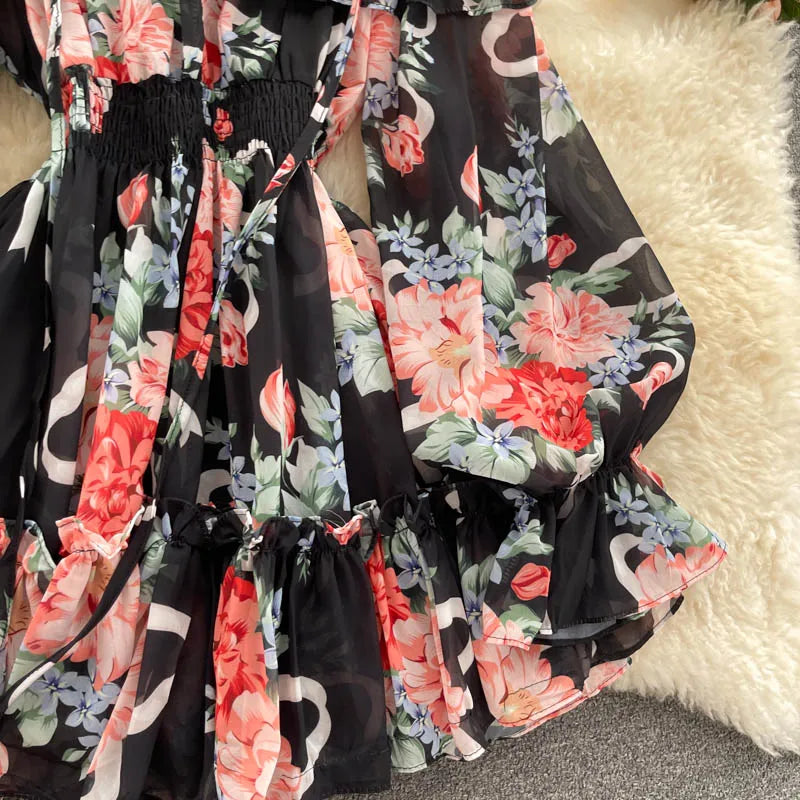 Summer Chic Floral Off-Shoulder Jumpsuit