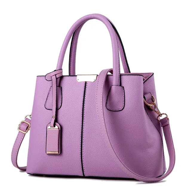 Luxury Designer-Inspired Women’s Leather Handbag