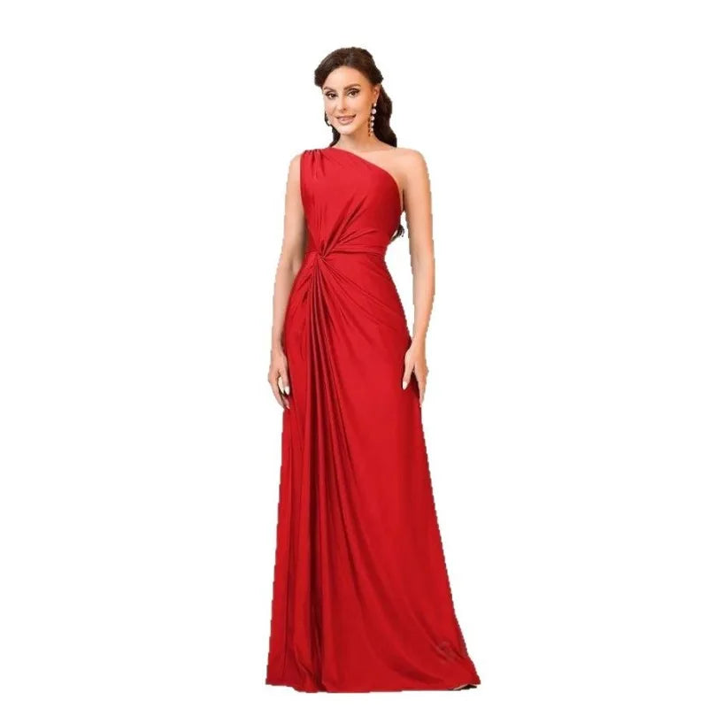 Elegant European & American Style Evening Dress