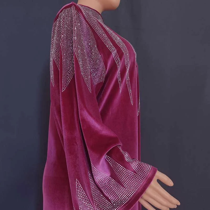 Velvet African Dresses