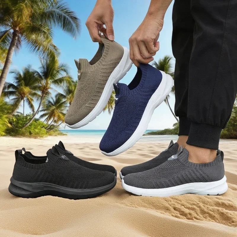 Men's Lightweight Slip-On Walking Sneakers