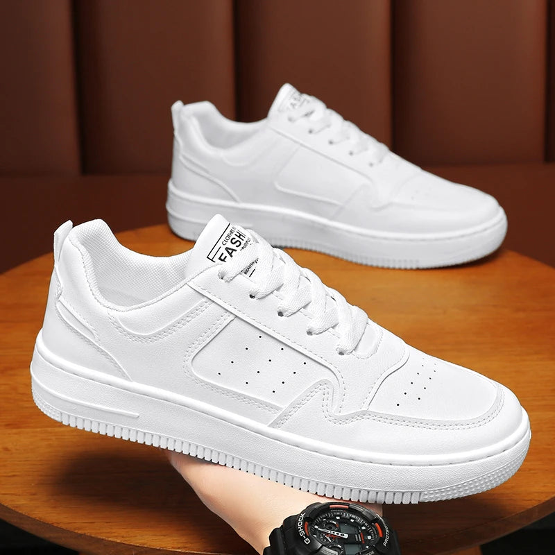 Men's Fashion Leather Sneakers