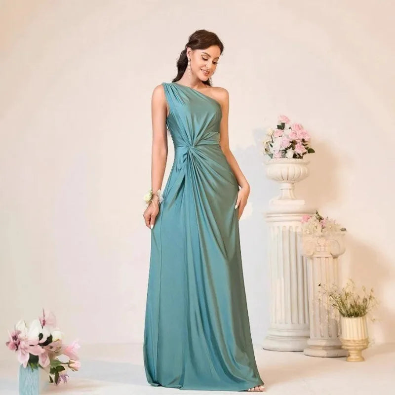 Elegant European & American Style Evening Dress