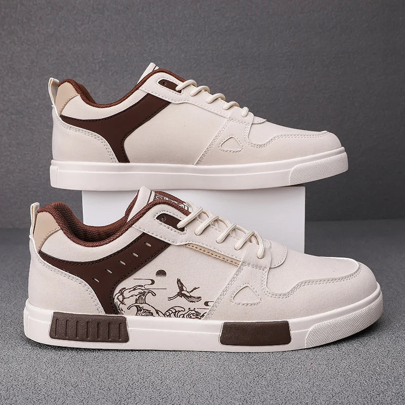 Men’s 2024 Summer Sneakers – Waterproof, Anti-Slip, Oversized Comfort
