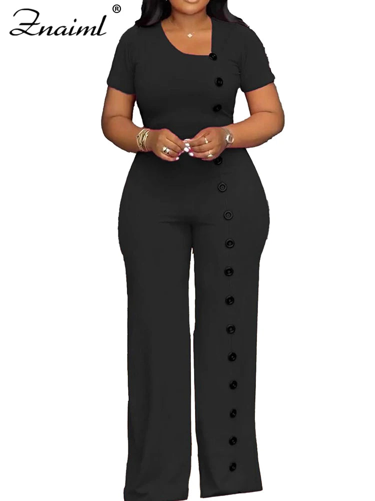 Znaiml Women’s Elegant Long Jumpsuit