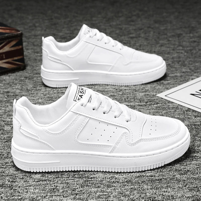 Men's Fashion Leather Sneakers