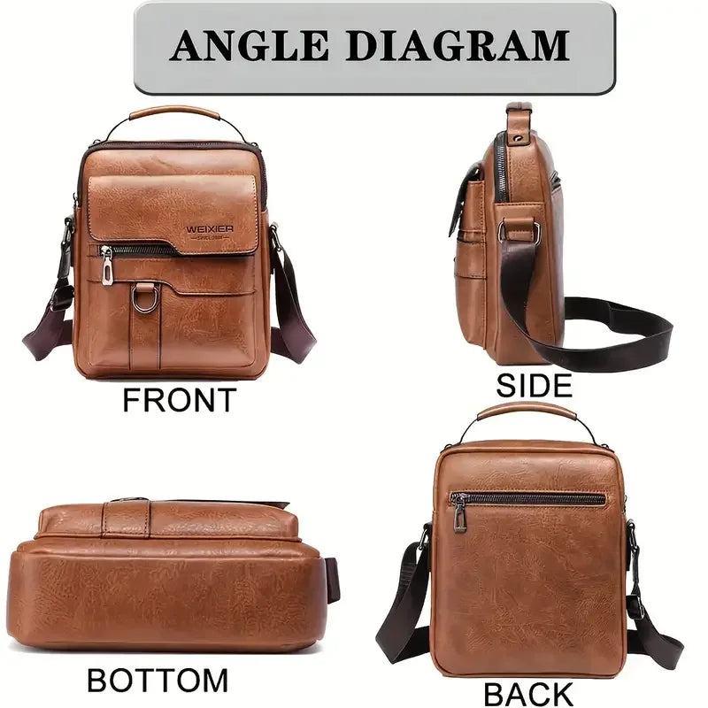 Men's Shoulder Bag designed to fit a 9.7" iPad
