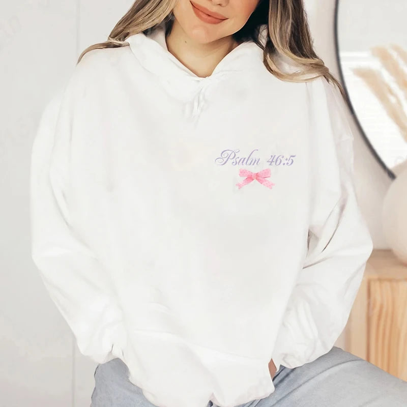 Women's Butterfly & Faith Graphic Hoodie – Harajuku Style