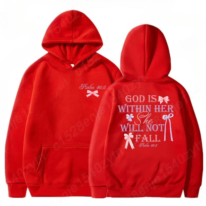 Women's Butterfly & Faith Graphic Hoodie – Harajuku Style