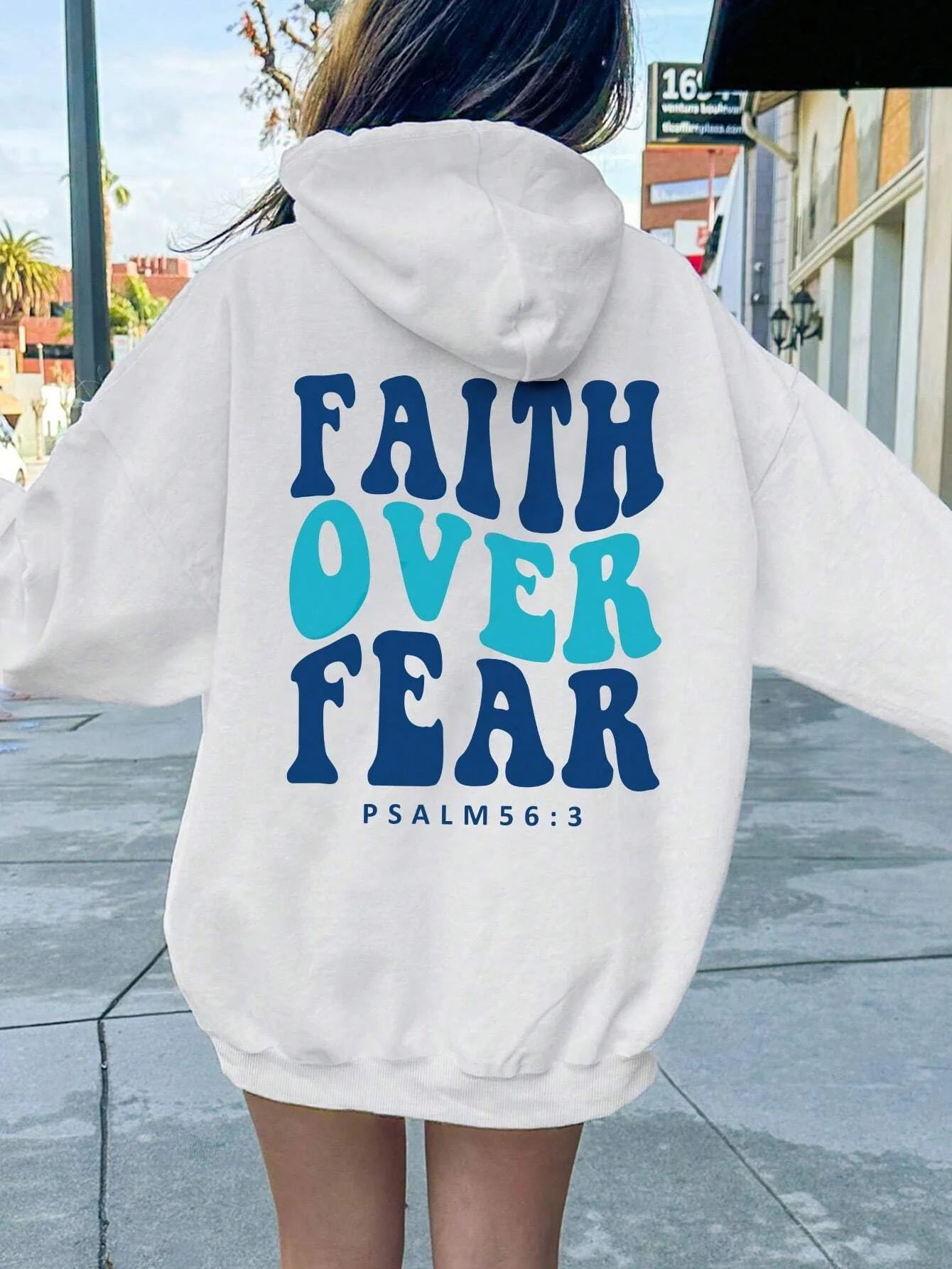 Casual Oversized Fleece Hoodie – Soft, Warm Autumn Pullover for Women