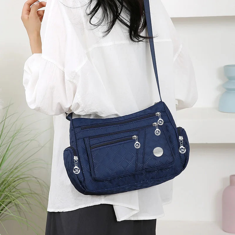 Versatile Nylon Crossbody Travel Bag for Women