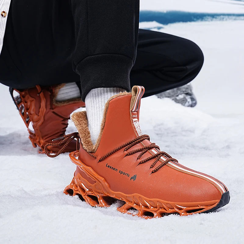 New Men's Winter Boots – Waterproof, Warm & Non-Slip