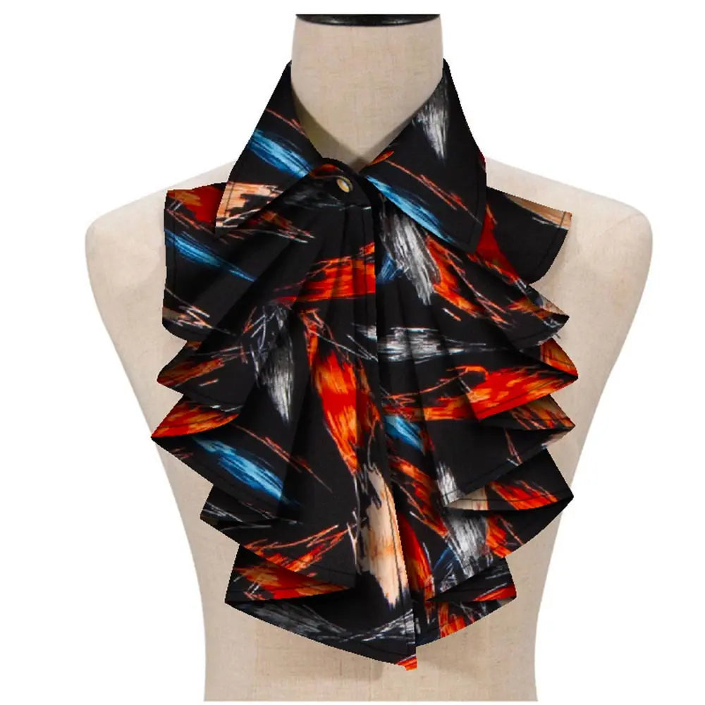 New Fashion African Print Ankara Tie for Women – Triangle Cravat