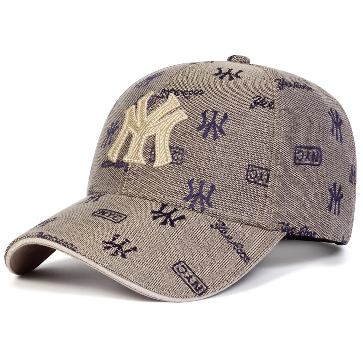 Unisex “MY” Letter Embroidery Baseball Cap