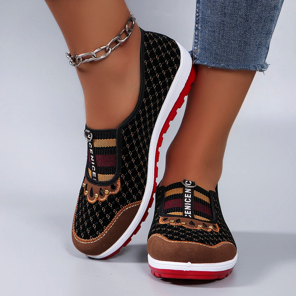 Women’s Summer Breathable Mesh Flat Sneakers