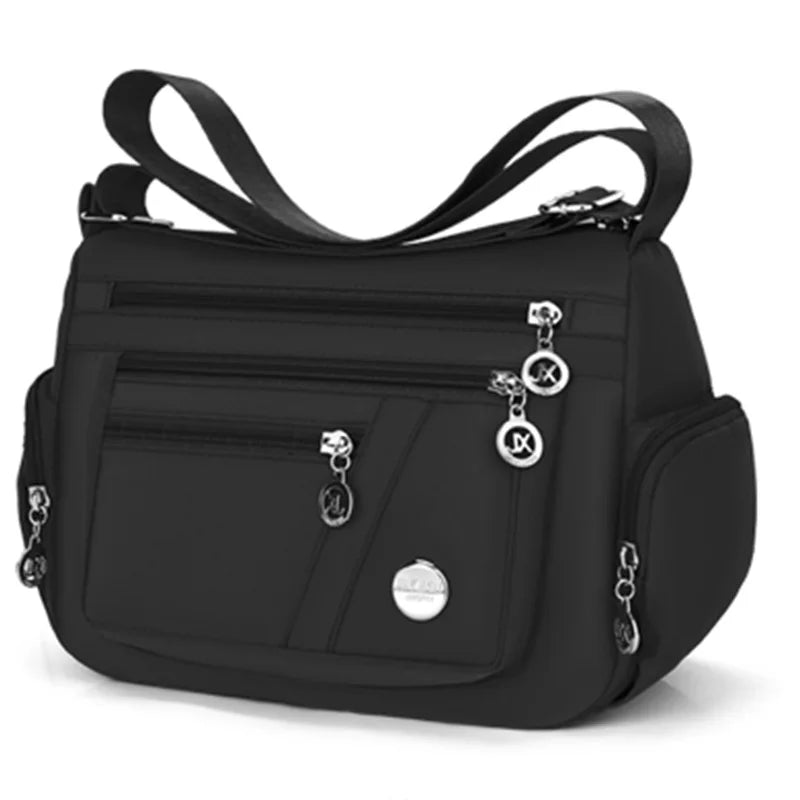 Versatile Nylon Crossbody Travel Bag for Women