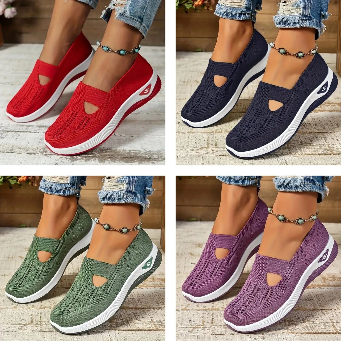Women's Summer Comfort Hollow Flats