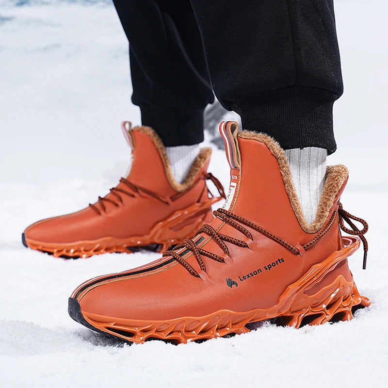 New Men's Winter Boots – Waterproof, Warm & Non-Slip